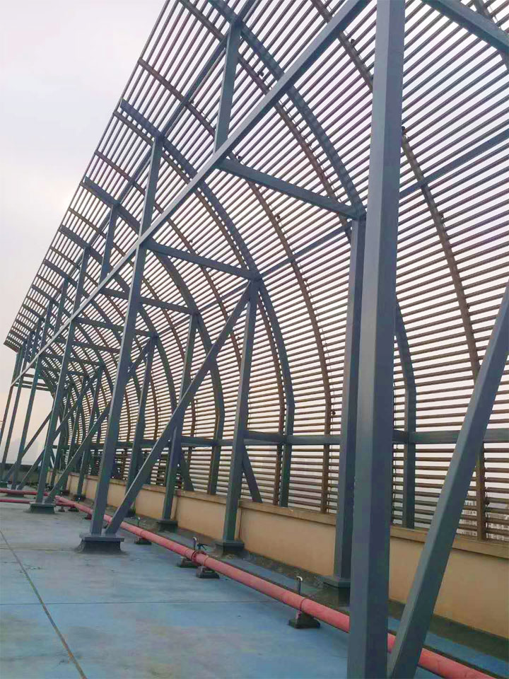 氟碳漆用于鋼結構